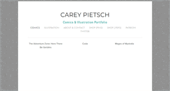 Desktop Screenshot of careydraws.com